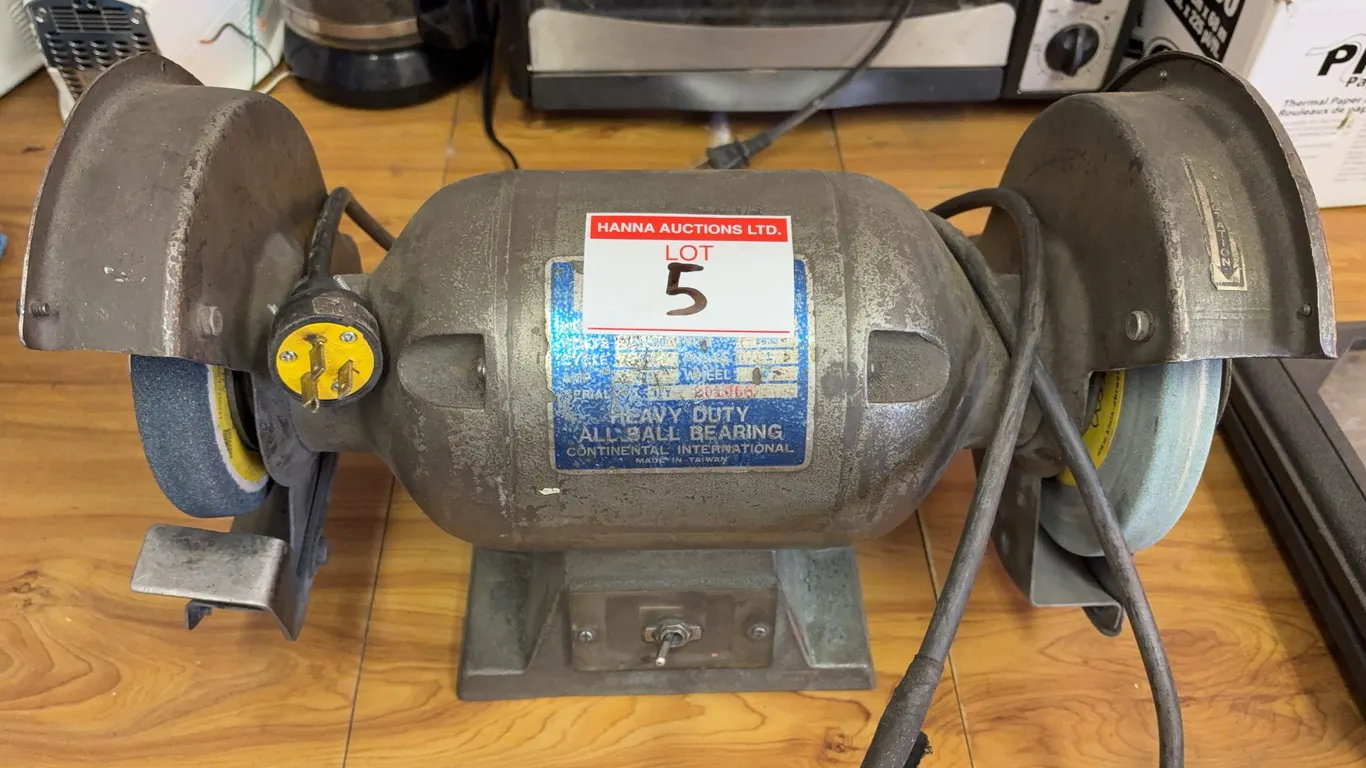 Continental Heavy Duty 8" Bench Grinder