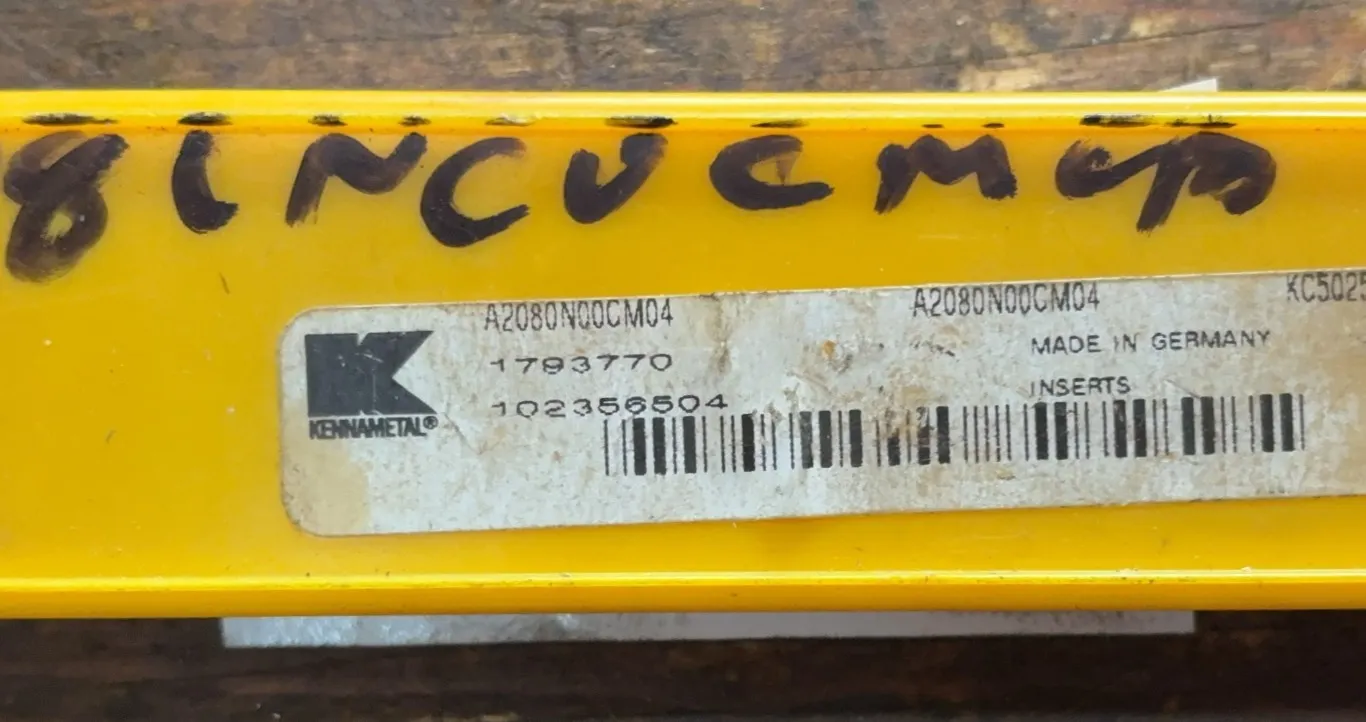 Kennametal A2080N00CM04 KC5025 Carbide Inserts