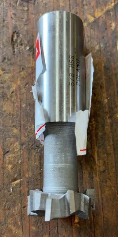 5/8" HSS Keyseat Milling Cutter