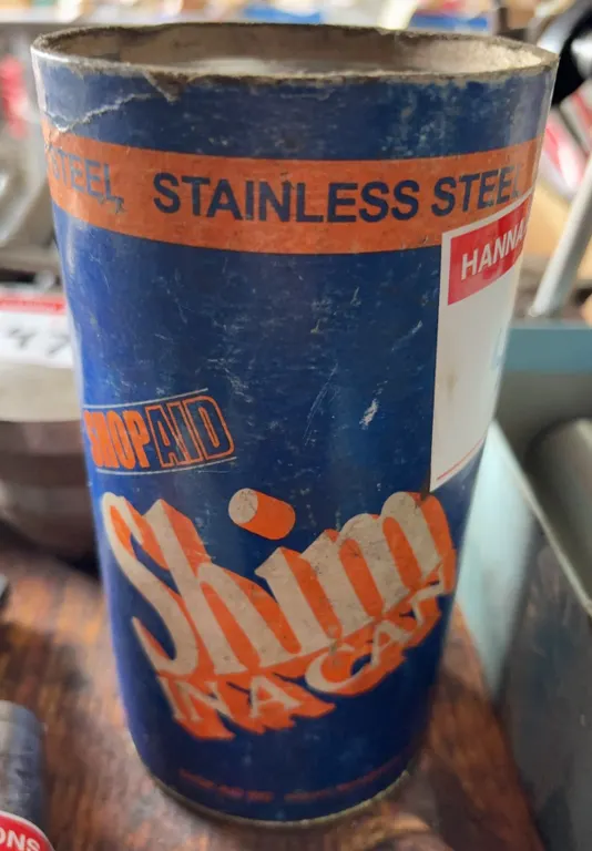 ShopAid Stainless Steel Shim Stock Roll