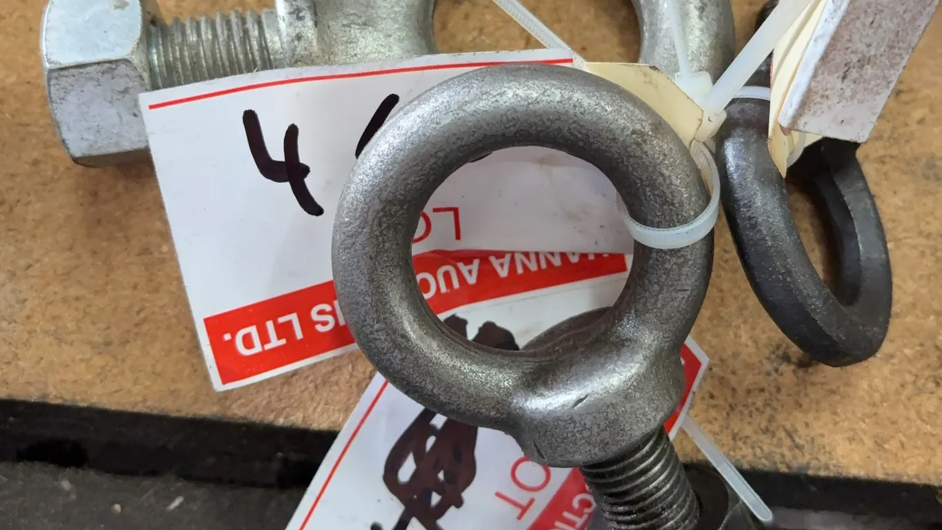 Assorted Forged Shoulder Eye Bolts & Hoist Rings