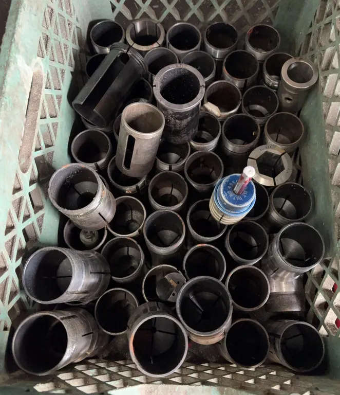 Industrial Collet Sleeve & Bar Feed Insert Assortment