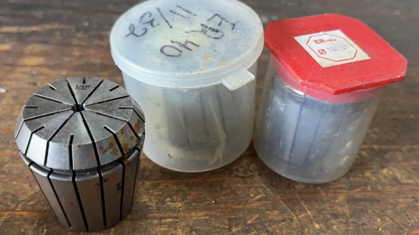 ER40 Collet Lot (3 Pcs.)