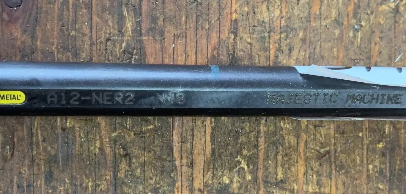 Kennametal A12-NER2 N18 Indexable Carbide Boring Bar