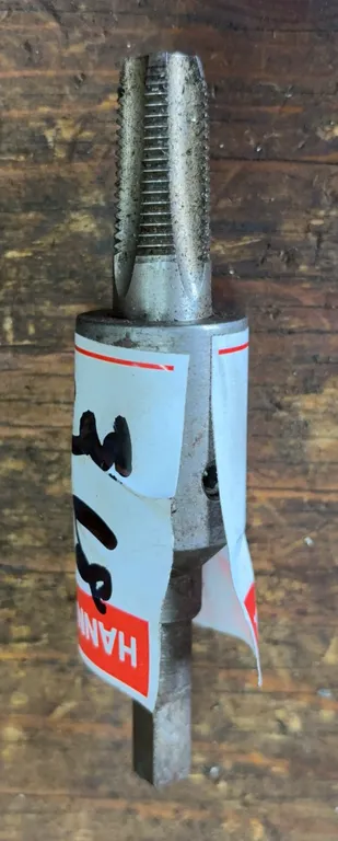 Industrial Hand Tap with Threaded Shank