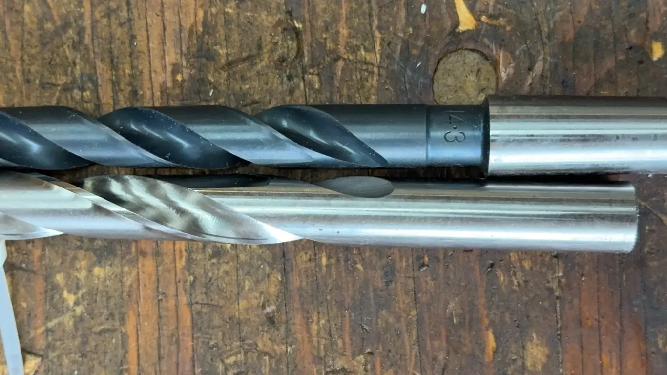 Taper Shank Drill Bit & Niagara/Durapoint Drill Lot (2 Pcs.)