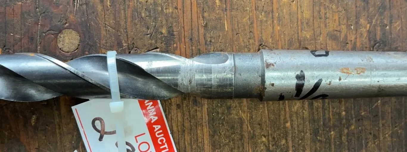 1-1/8" HSS Taper Shank Drill Bit