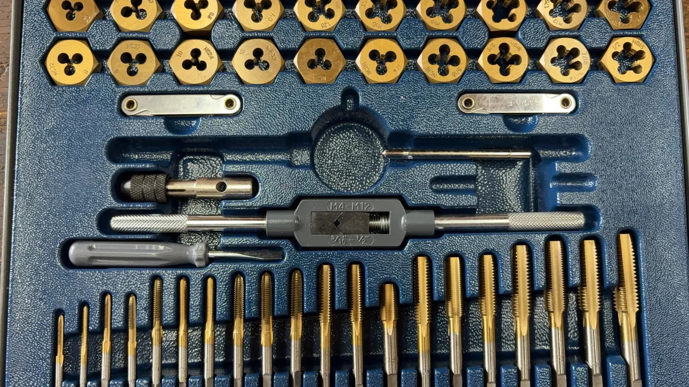 Mastercraft Maximum SAE & Metric Tap and Die Set with Case