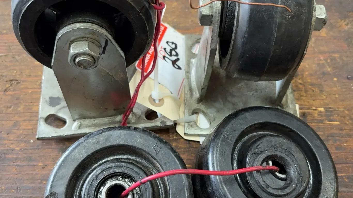 Heavy-Duty Four-Wheel Swivel Caster Assembly