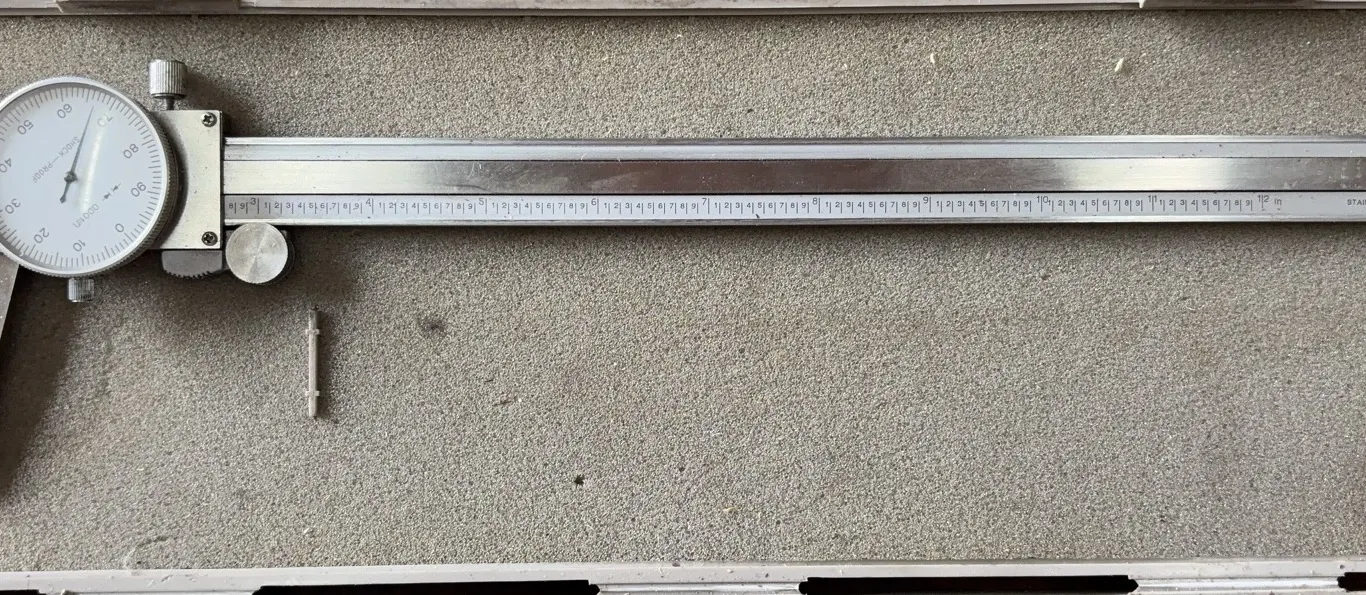 Industrial Mitutoyo Dial Caliper