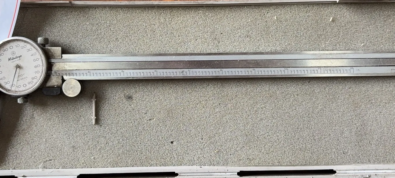 Mitutoyo 12" Dial Caliper in Case