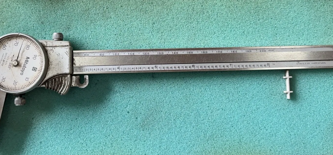 Industrial Mitutoyo 12" Dial Caliper