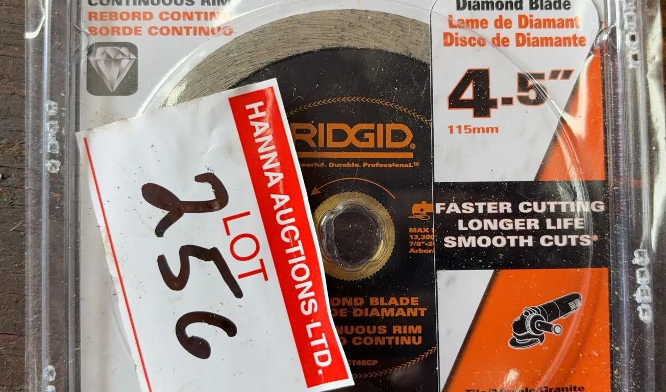 RIDGID 4.5" Continuous Rim Diamond Blade