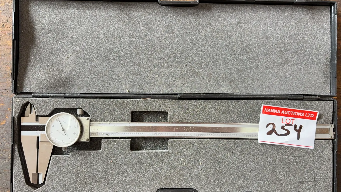 Kanon Model 99-002 12" Dial Caliper with Case