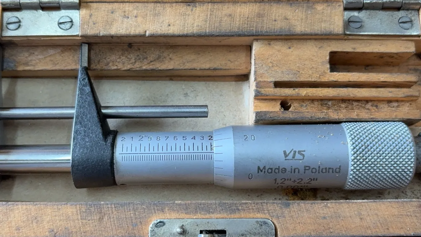 VIS 1.2"–2.2" Inside Micrometer Set