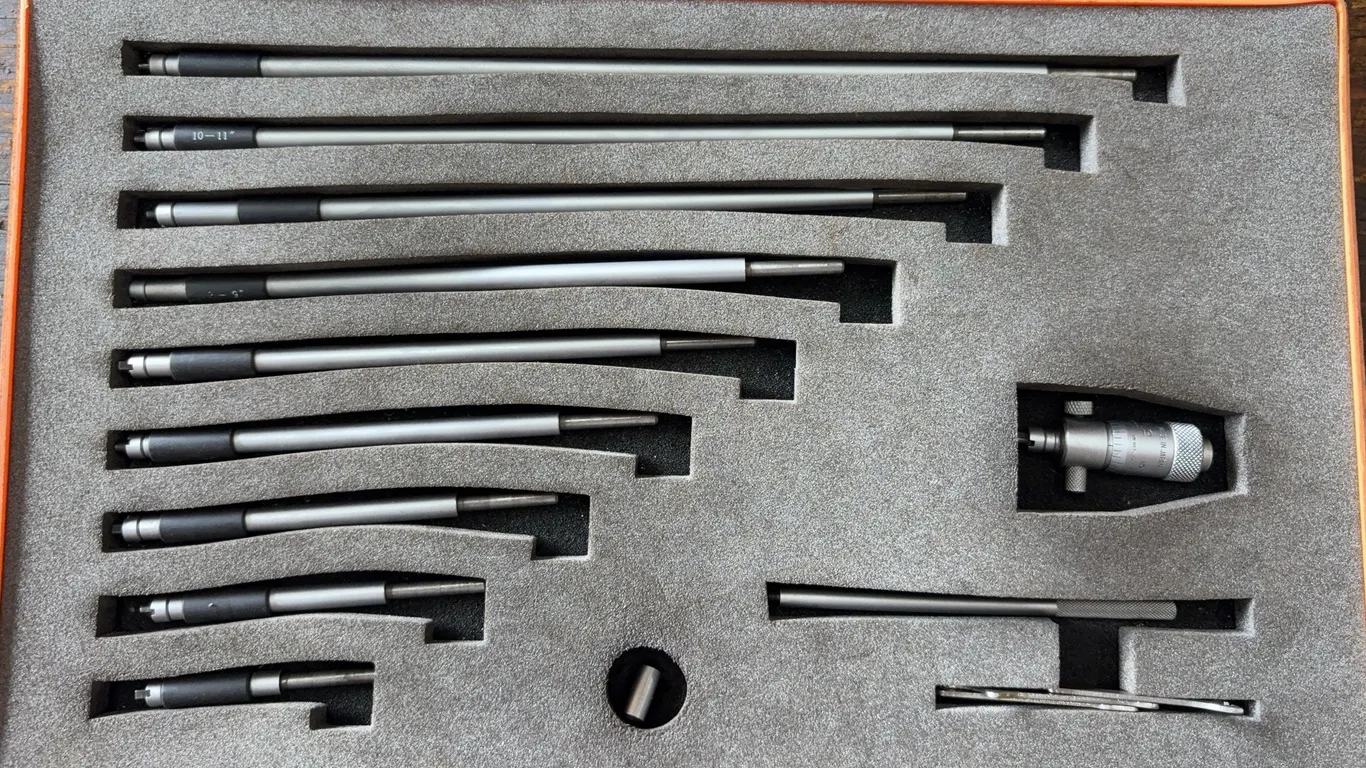 Mitutoyo Inside Micrometer Set with Case