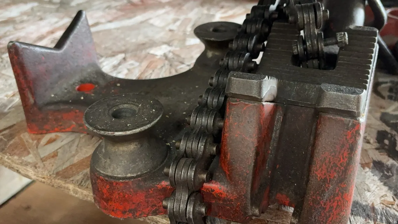 Ridgid No. 810 Chain Pipe Vise