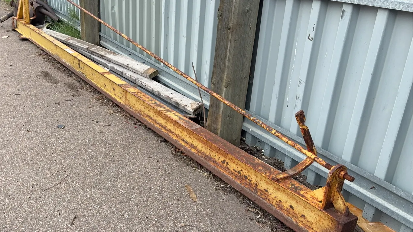 Yale 2-Ton Electric Chain Hoist with Jib Crane Beam