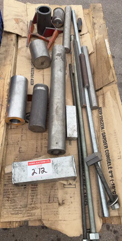 Machinist Metal Stock Lot | Steel Rounds, Tubing, Flat Bar & Rods