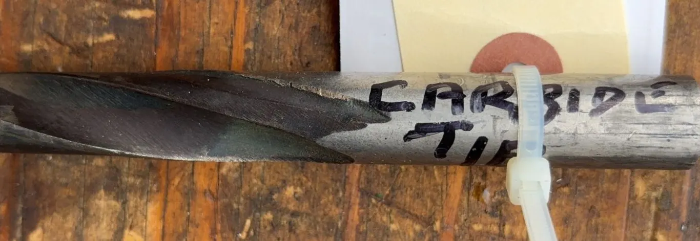 Carbide Tip Taper Shank Core Drill / Annular Cutter 9/16"