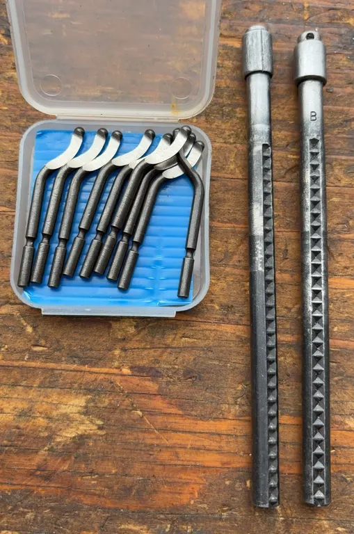 Carbide Burr Cutter & Adjustable Hole Saw Mandrel Lot
