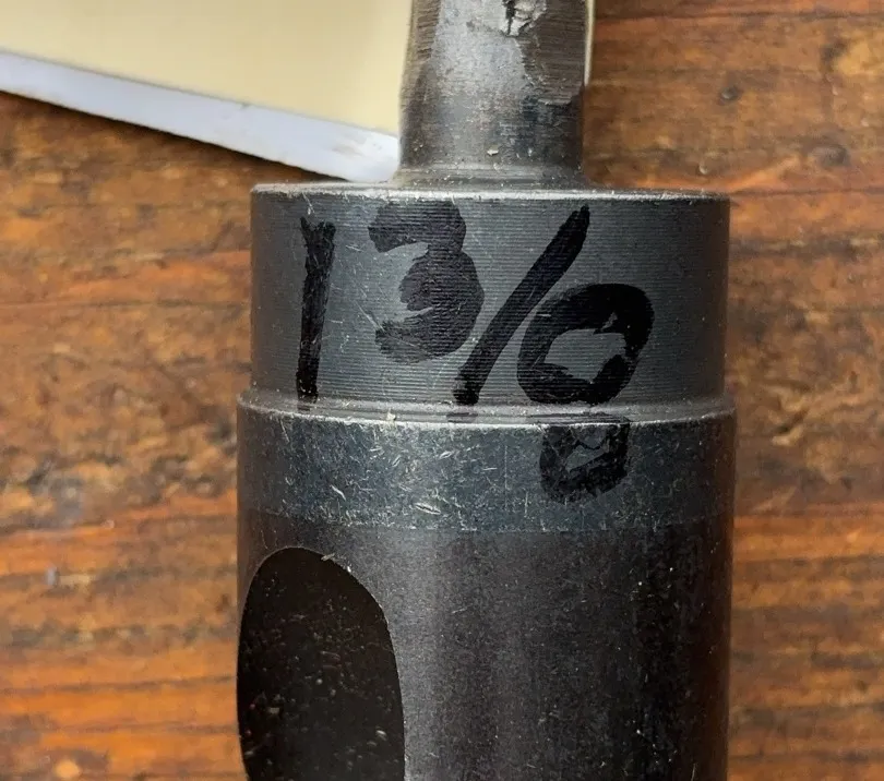 Dormer 1-3/8" HSS Taper Shank Drill Bit
