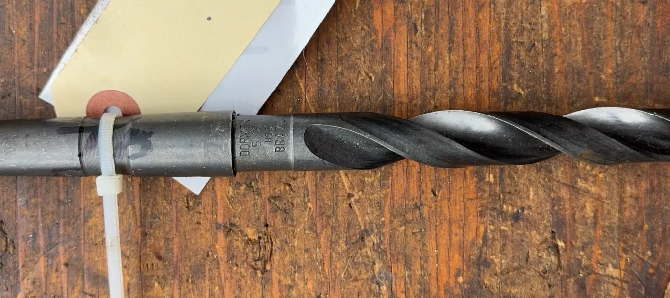 Dormer 5/8" HSS Taper Shank Drill Bit