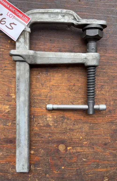 Bessey Heavy-Duty F-Bar Clamp | Industrial Steel Screw Clamp