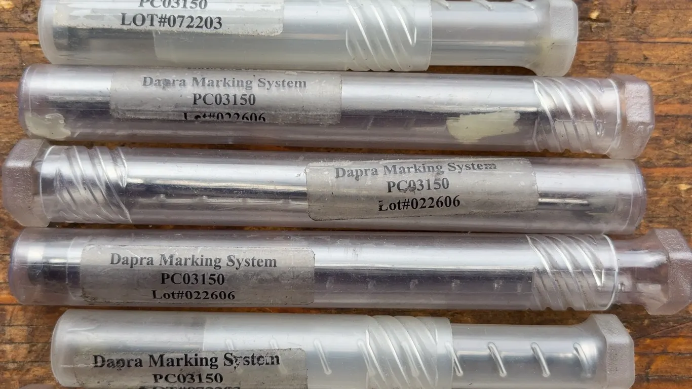 Dapra Engraving Cutter Lot | PC03150 Carbide Marking Tools
