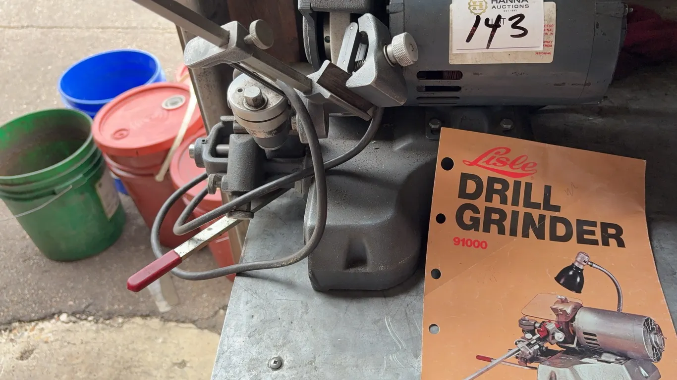Lisle Drill Bit Sharpener Model 91000 | Bench-Top Drill Grinder