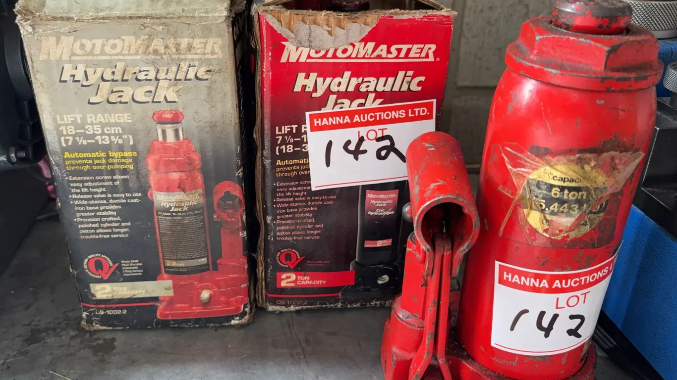 Garage & Shop Hydraulic Jack Lot