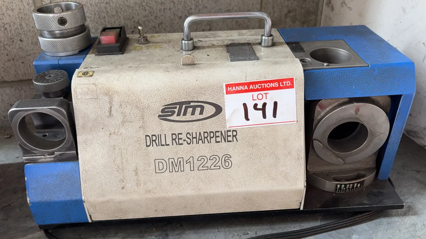 SIM DM1226 Drill Bit Re-Sharpener w/ ER Collet Set