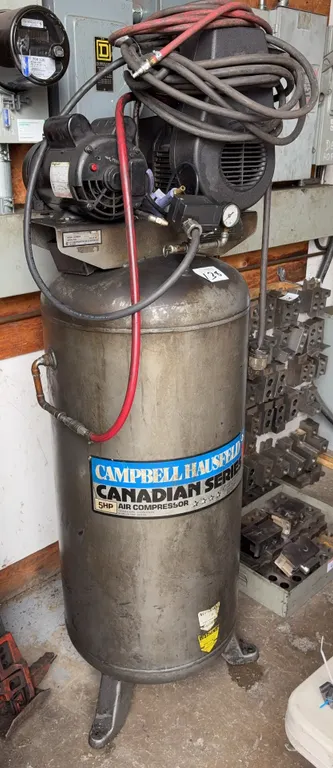 Campbell Hausfeld 5 HP Vertical Air Compressor | 60 Gallon Tank, 230V