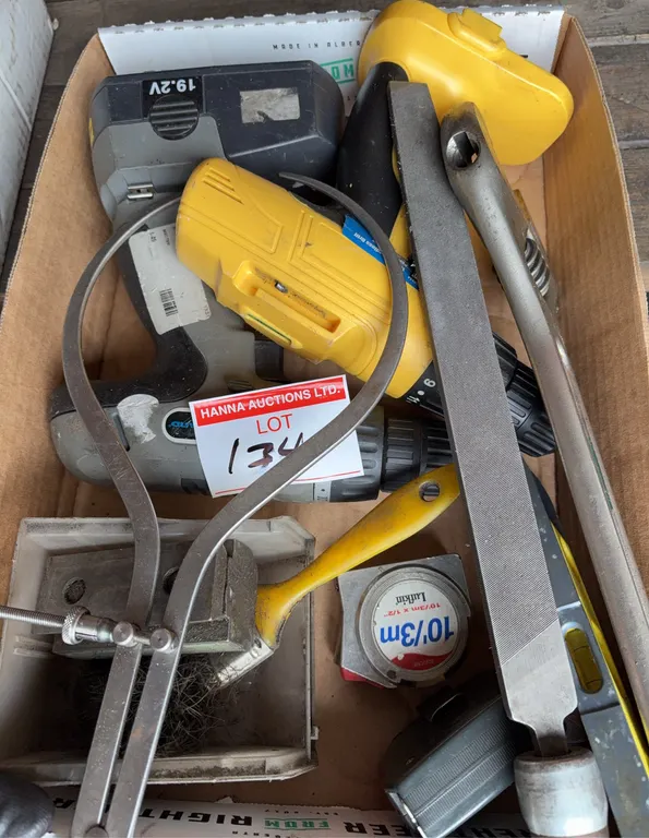 Assorted Shop Tools & Measuring Equipment Lot