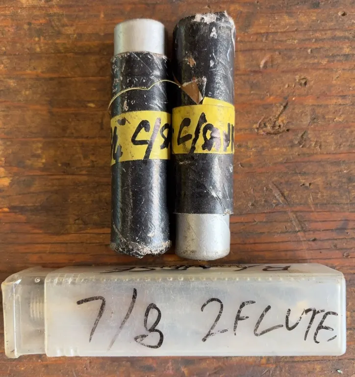 Carbide End Mill Lot | 7/8" 2-Flute Ball Nose & Solid Carbide Cutters