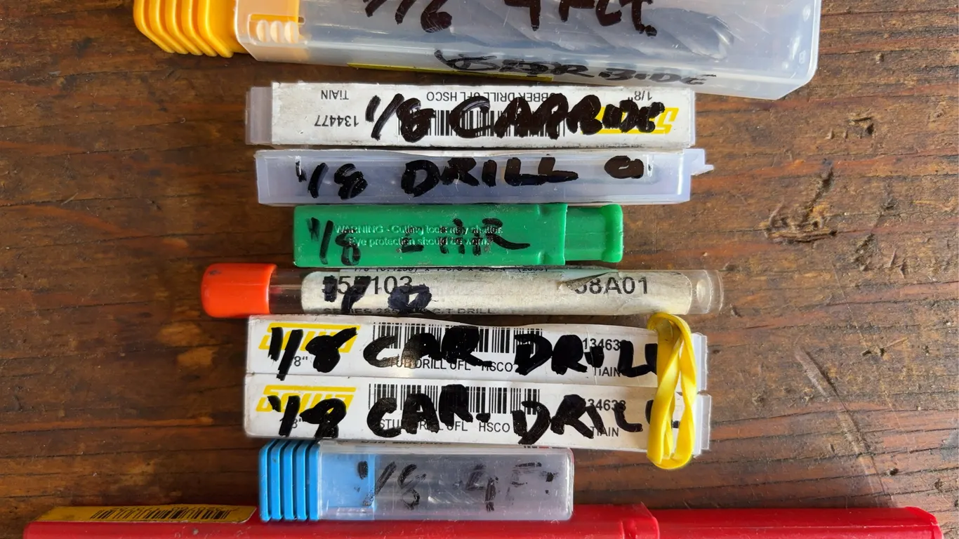 Carbide End Mill & Drill Lot