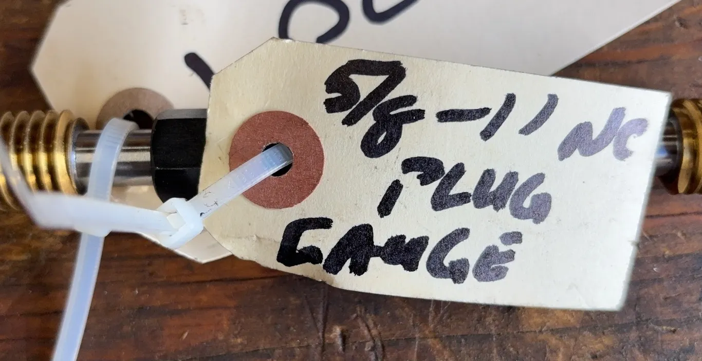 7/8"-11 NC Thread Plug Gage