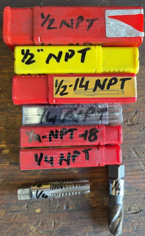 Machinist Tap & Thread Mill Lot