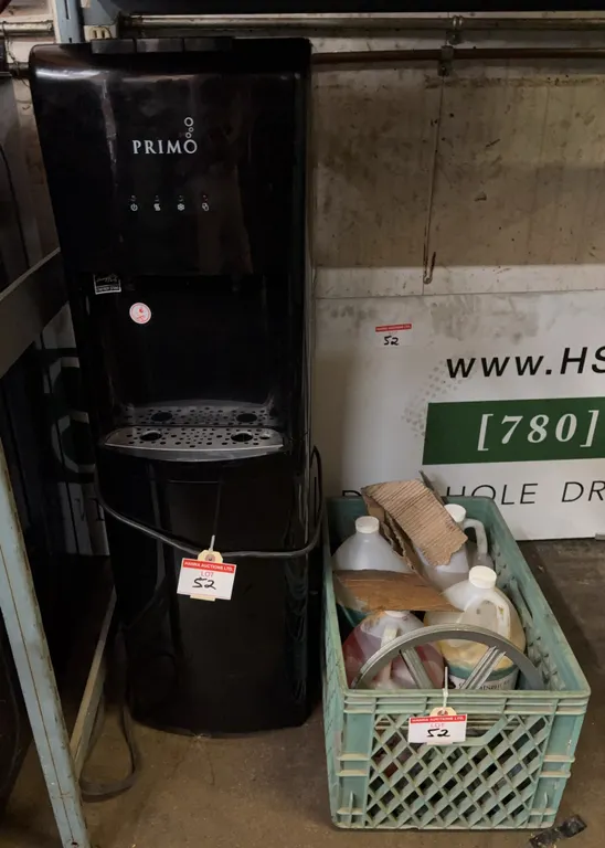 Primo Bottom-Load Water Cooler Dispenser & Cleaning Supply Lot