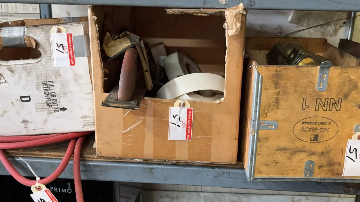 Mixed Lot of Door Hardware, Fasteners, Mounting Brackets & Industrial Hose Assemblies