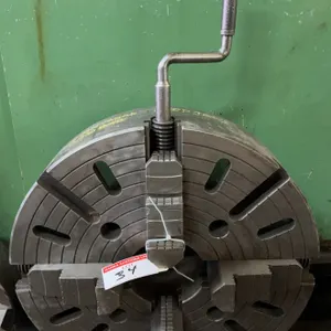 20" 4-Jaw Independent Lathe Chuck with Reversible Hard Jaws & 4.930" Bore