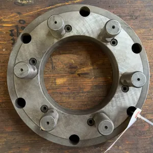 10" Back Plate / 5.355" Bore Lathe Chuck Mounting Plate (Made in Poland)