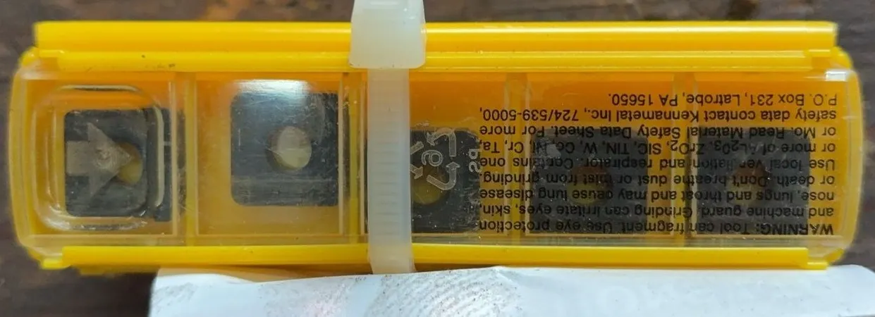 Kennametal SNMG434 / SNMG 120416B KC910 Kenloc Carbide Turning Inserts - 3 Packs