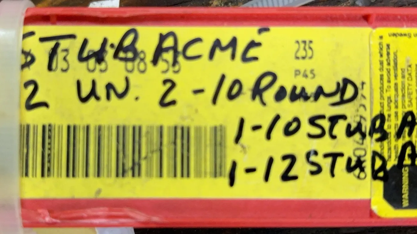 Mixed Thread Form Carbide Inserts