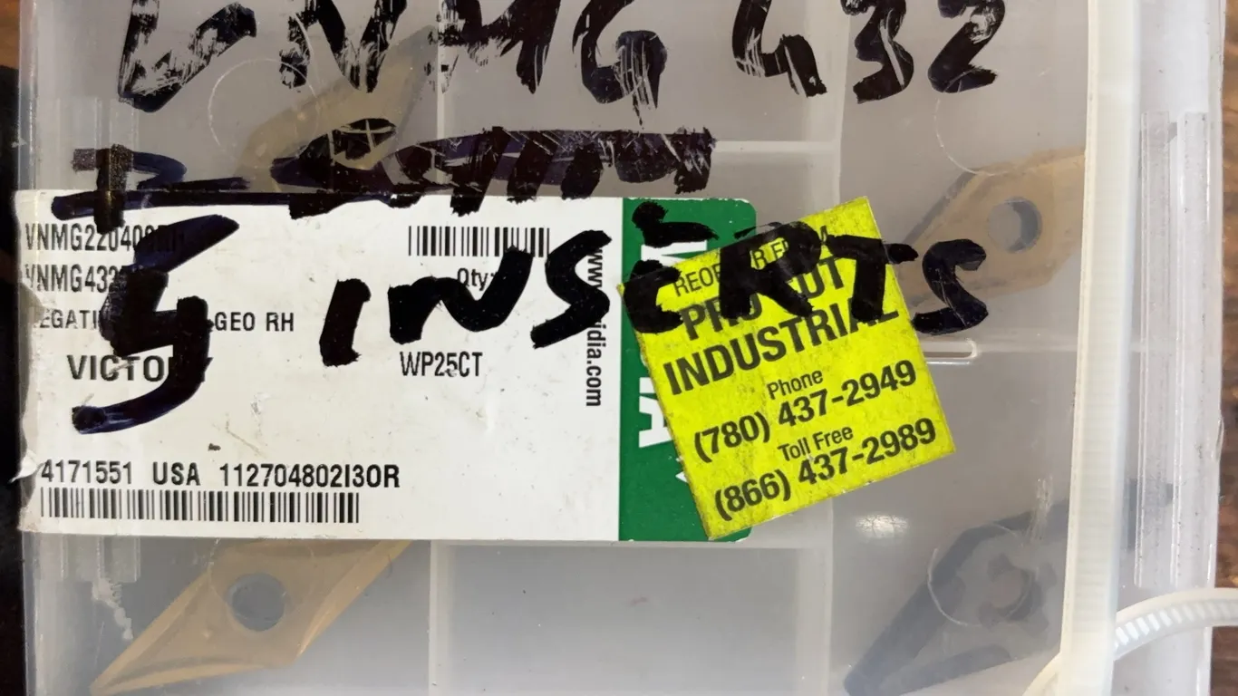 Widia VNMG432 Carbide Turning Inserts