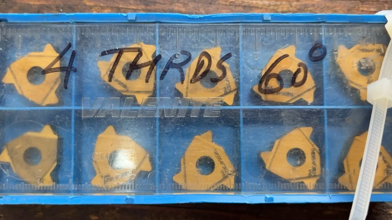 Valenite Threading Inserts