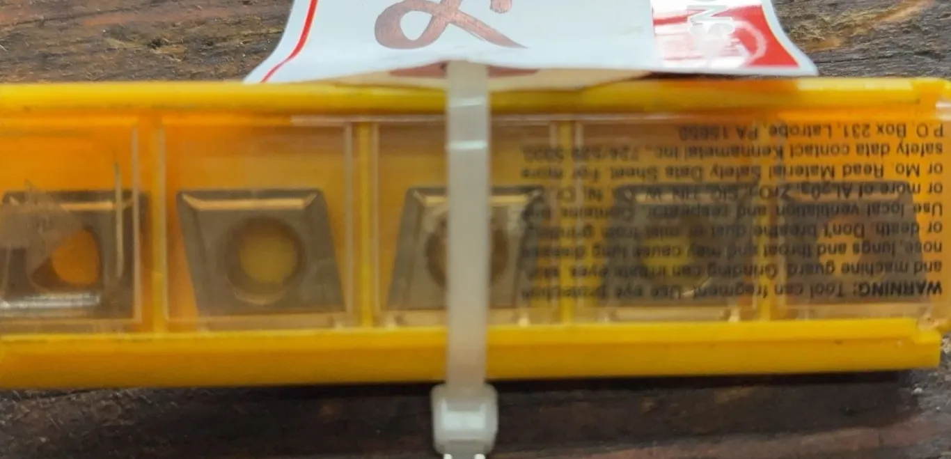 Kennametal CCMT 120408LF KC9125 KENDEx Carbide Turning Inserts
