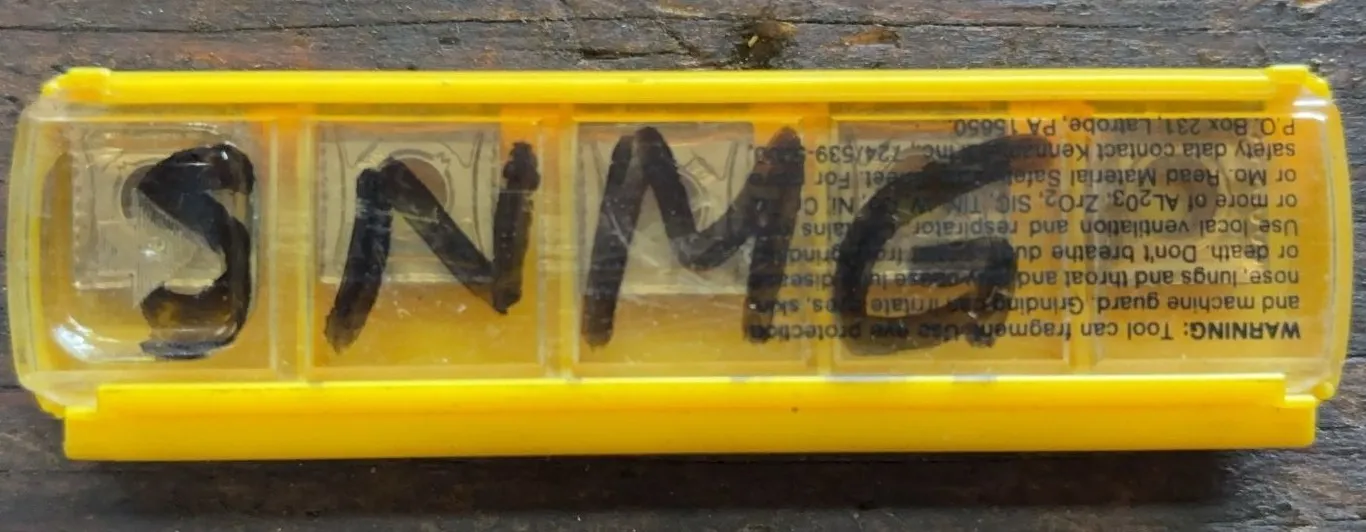 Kennametal SNMG432MN KC9125 Carbide Turning Inserts