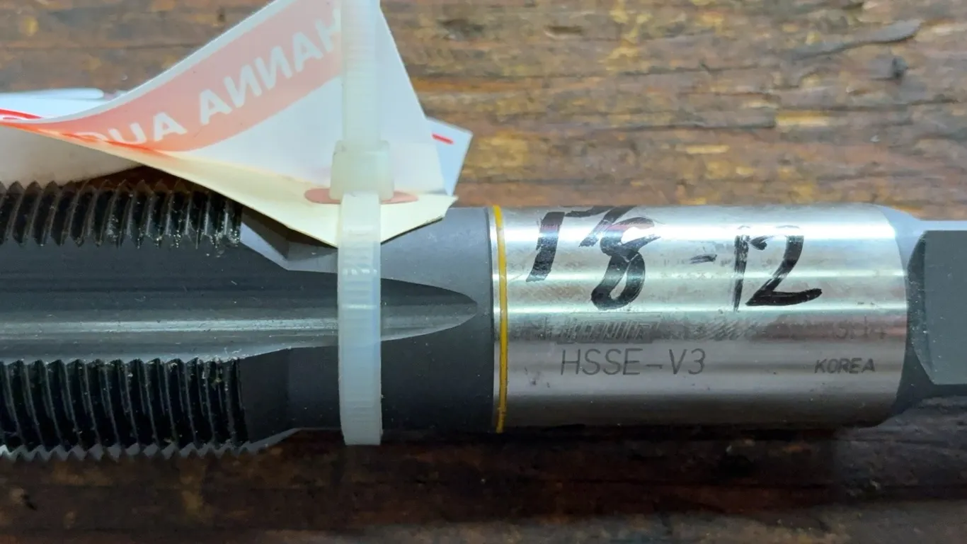 OSG 1-3/8-12 GH4 HSSE-V3 Machine Tap