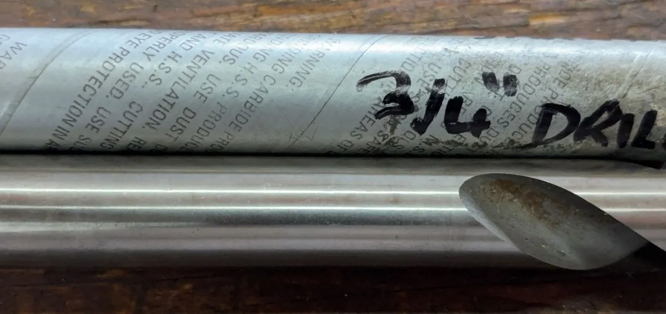 3/4" Silver & Deming Reduced Shank Drill Bit